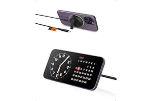 Spigen for MagSafe 15W Wireless Charger Kickstand, ArcField (MagFit) MFM Compatible with iPhone 17 16 15 14 13 12 USB C Charger Stand pad 6.6ft Cable - Wall Charger Not Included (White)