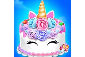 Unicorn Chef Mermaid Cake