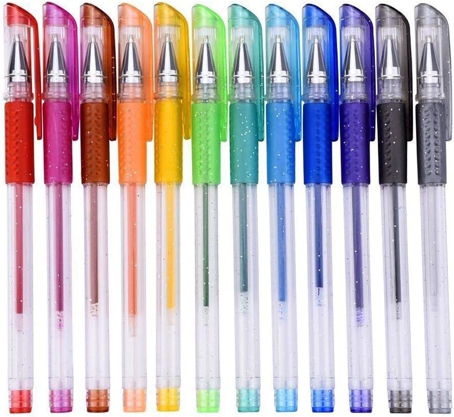 penne in gel per libri da colorare per adulti