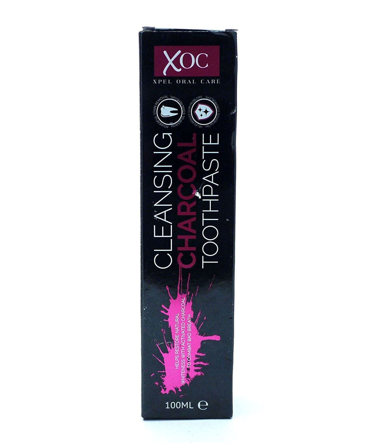 XOC Charcoal Cleaning Toothpaste, 100 ml