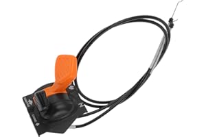 RATCHROLL AM140333 Throttle Choke Lever Cable for John Deere X300 X300R X304 X305R X350 X350R X500 X530 X534 X570 X580 X584 T