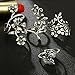 Dream Date 21 Band Style Stainless Steel Party&Pub Night Club Knuckle Band Ring Set Mounted Gem (Vines Style)