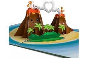 Lovepop Everyday Pop-Up Card for Her, Him, Girls, Boys - 3D Love Greeting Cards - I Lava You - 5" x 7" - Blank Note Card & Envelope Included