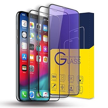 Ejfete Panzerglas For Iphone Xs Max 6 5 Zoll Amazon De Elektronik
