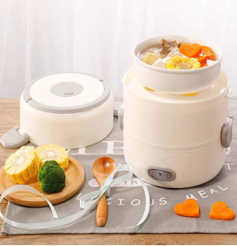 BYYLH Fiambrera Electrica 220V Portátiles Bandeja Extraíble Acero ...