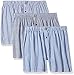Geoffrey Beene Men's 3 Pack Soft Finish Assorted Boxers