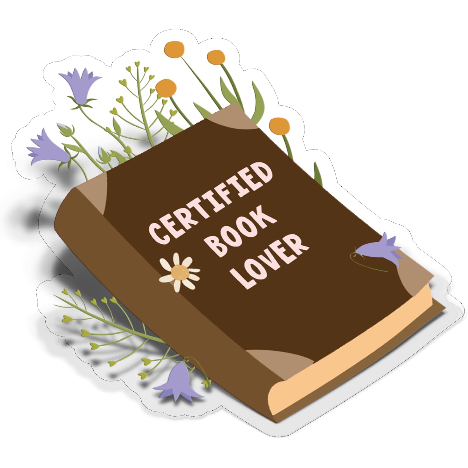 Photo 1 of (3Pcs) Certified Book Lover Clear Sticker Reading Lover Nerd Book Addict Bookish Decal Waterproof Vinyl Stickers Adult for Laptop Kindle Tumbler Water Bottle Mug Phone Notebook - Size 3”x2.4”