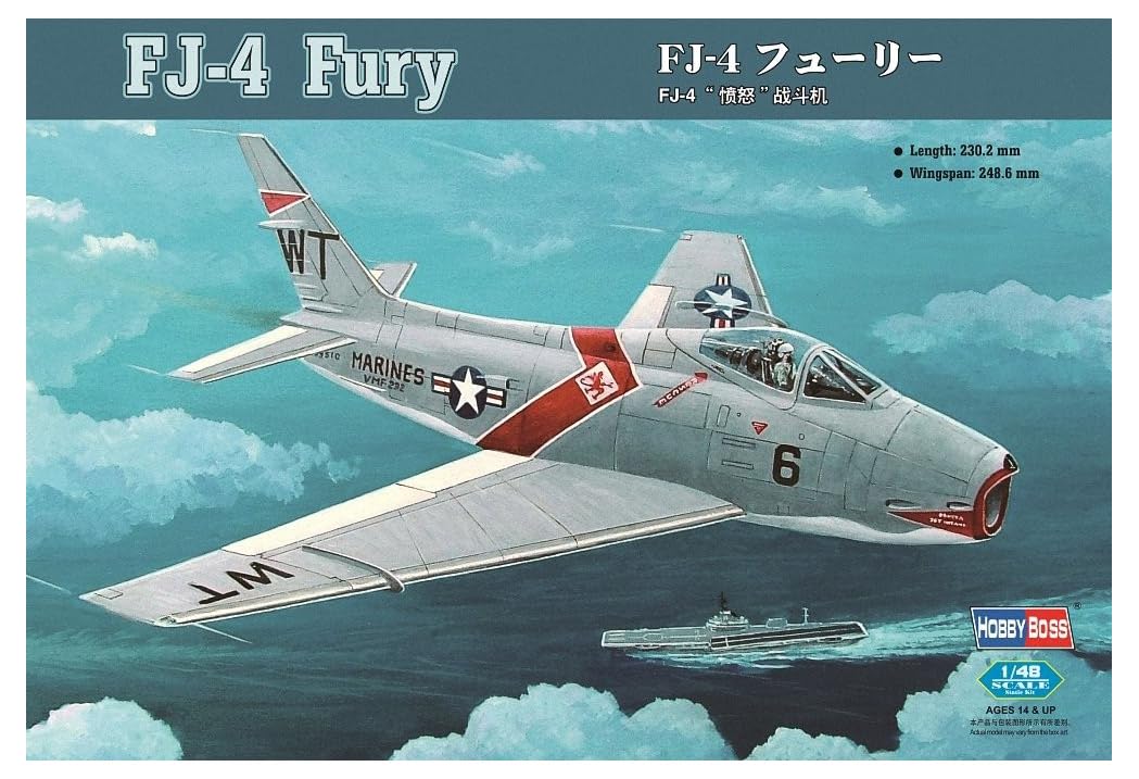 Hobbyboss 1:48 Scale FJ-4 "Fury Assembly Kit