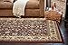 Unique Loom Sialk Hill Collection Area Rug - Washington (9' x 12' Rectangle Brown/Black)