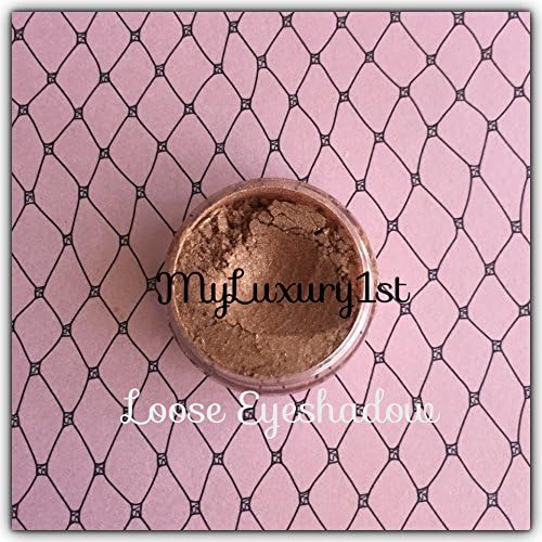 Highlight Golden Brown Glimmer Loose Powder Eyeshadow Dust Eye Lid Shadow Shade Myluxury1st 3g Jar Pigment