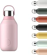 Chilly's Series 2 Water Bottle 350ml Blush Pink BPA-Free Stainless Steel