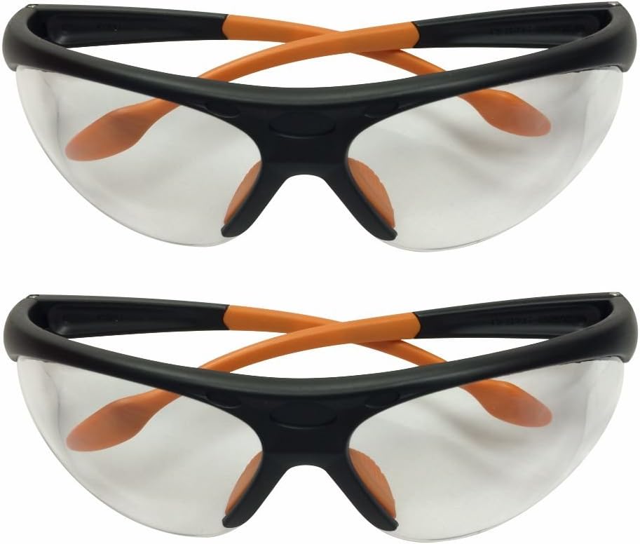 Ridgid 079001001088 Clear Safety Glasses (2 Pack) Amazon.ca Tools