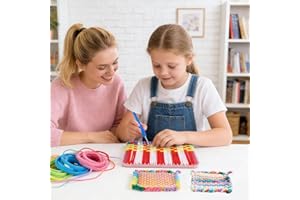 Weaving Kit Toys Crafts-Arts and Crafts for Kids and Adults-Great Birthday Gifts for Girls Ages 6 7 8-12 13 Years Old-Sturdy 
