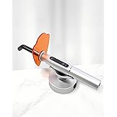 Handheld UV Light with Stand, Mini Portable Cordless Lamp with LCD Display, Eye-Protective Cover, White JU-K1-836545