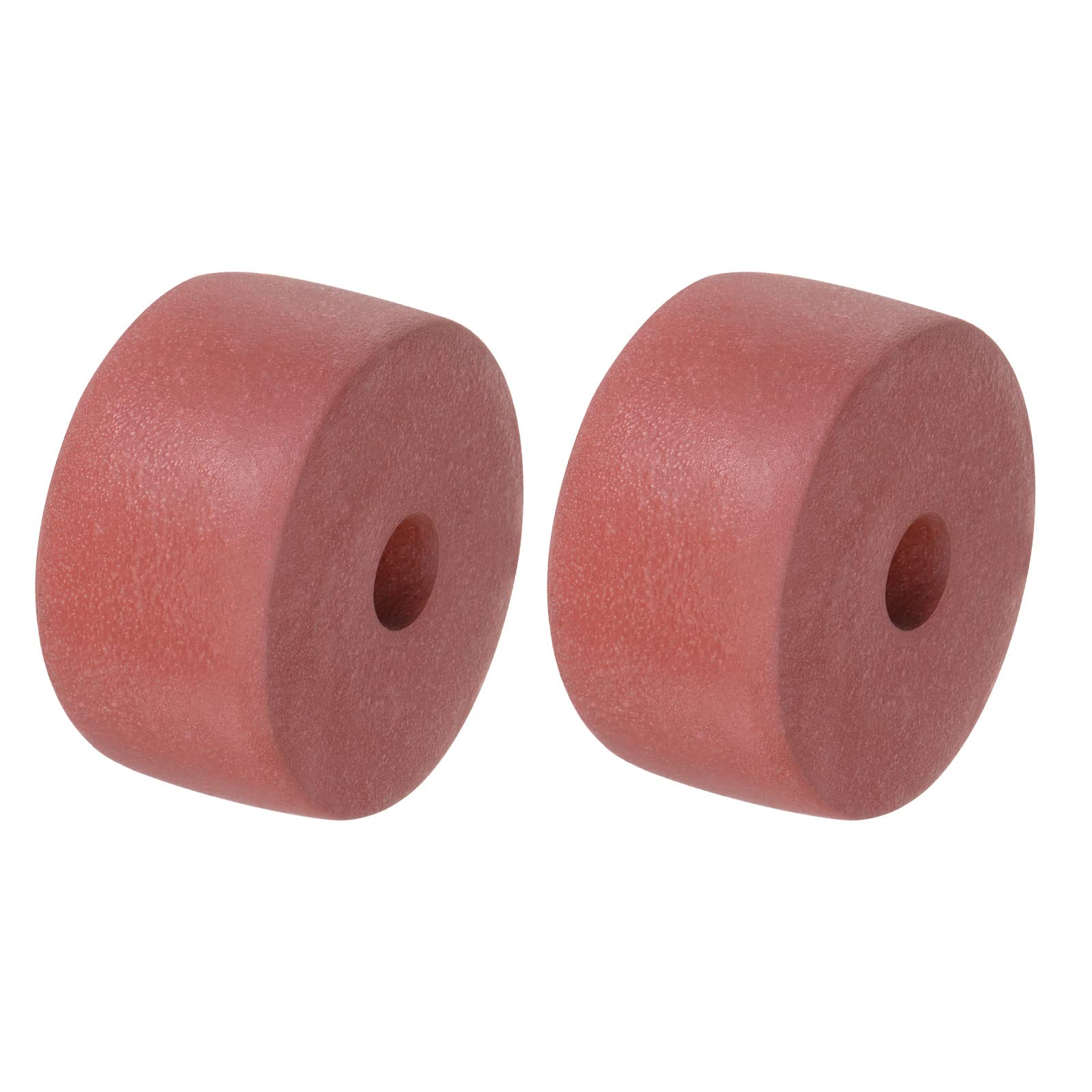 PATIKIL 1.57x3.15 Inch Deep Water Fishing Float, 2 Pack 175g Foam Marker Buoy for Trail Markers Dock Floats Kayak Boats Swim, Red