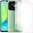 Damolong Screen Protector Compatible with Tecno Spark 10C KI5k(6.6 Inch) [3 Pack] Glass Screen Protector Suitable for Tecno Spark 10C KI5k, Tempered Glass Protective Film