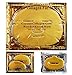 EBP Medical 24K Gold Collagen Combo Set: 10 x Face Facial Mask + 10 x Gold Eye Masks + 10 x Lip Masks. Firm, Tone, Brighten Skin