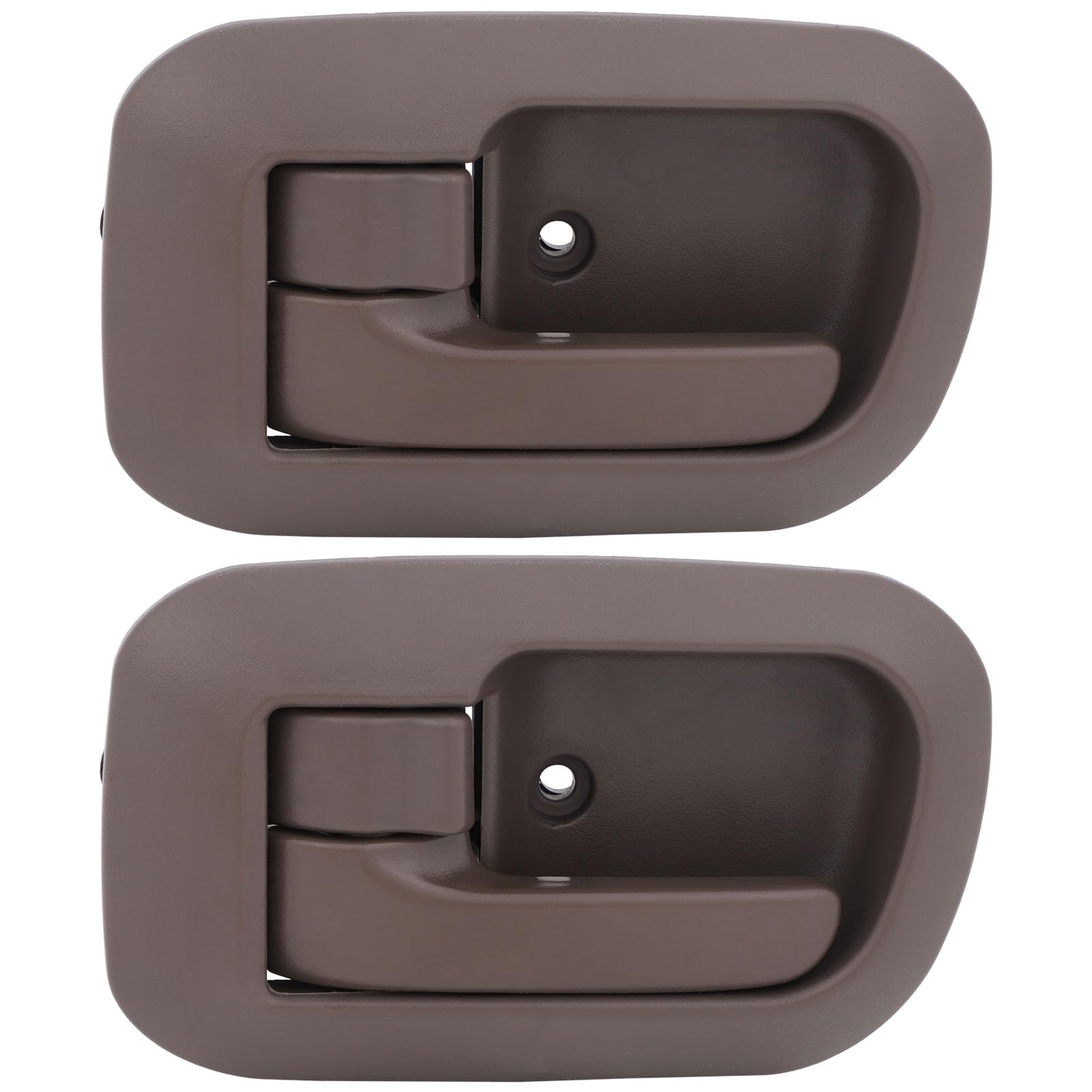 Photo 1 of LUJUNTEC Interior Door Handles,Front Rear Door Handles Driver Left Side,Replacement for 1995-1999 for Toyota for Avalon,2pcs Brown Handles Replace