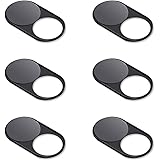 Upgrade Magnetic Webcam Cover, [6-Pack] CloudValley 0.023 inch Metal Camera Cover Slide for Mac, iPad, MacBook Pro, MacBook A