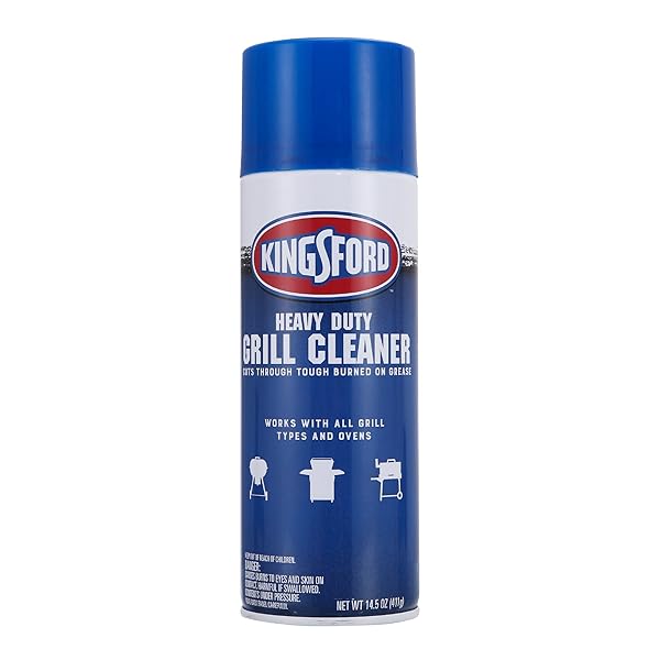 KINGSFORD HEAVY DUTY FOAMING GRILL CLEANER SPRAY, BBQ...