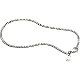 CRAFTD - Curb Link Bracelet - Waterproof, Heat & Sweat Resistant - Gifts for Men - Men's Jewelry - Size 2MM