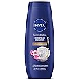 NIVEA Nourishing Botanical Blossom Body Wash with Nourishing Serum, Moisturizing Body Wash for Women, Enriched with Provitamin B5 and Vitamin E, 20 Fl Oz Bottle