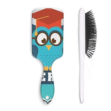Amazon Com Cute Hair Brush Owls University Graduation Anti