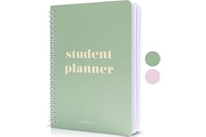 ZICOTO Simplified 2024-2025 Student Planner To Stay Organized - A Beautiful 8.5" x 5.5" Planner for Middle and High School Students with Weekly & Monthly Spreads For The 24-25 Academic Year