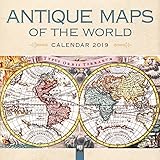 Antique Maps of the World Wall Calendar 2019 (Art Calendar)