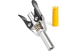 UTOOL Grease Gun Accessory Kit, Double Handle Coupler with Zerk Fitting Cleaner, 1/8 NPT Threads, Easy to Lock Zerk Fittings and Quick Release, Max Working Pressure 10000 PSI, 2 PCS