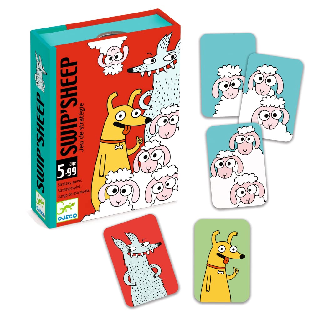 DJECO Swip ́Sheep Cards