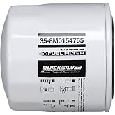 Quicksilver Water Separating Fuel Filter - Replaces GLM Marine 24941, Mallory 9-37800, Fram PS3808, Moeller 33323-10, WIX 33225, Sierra 18-7844