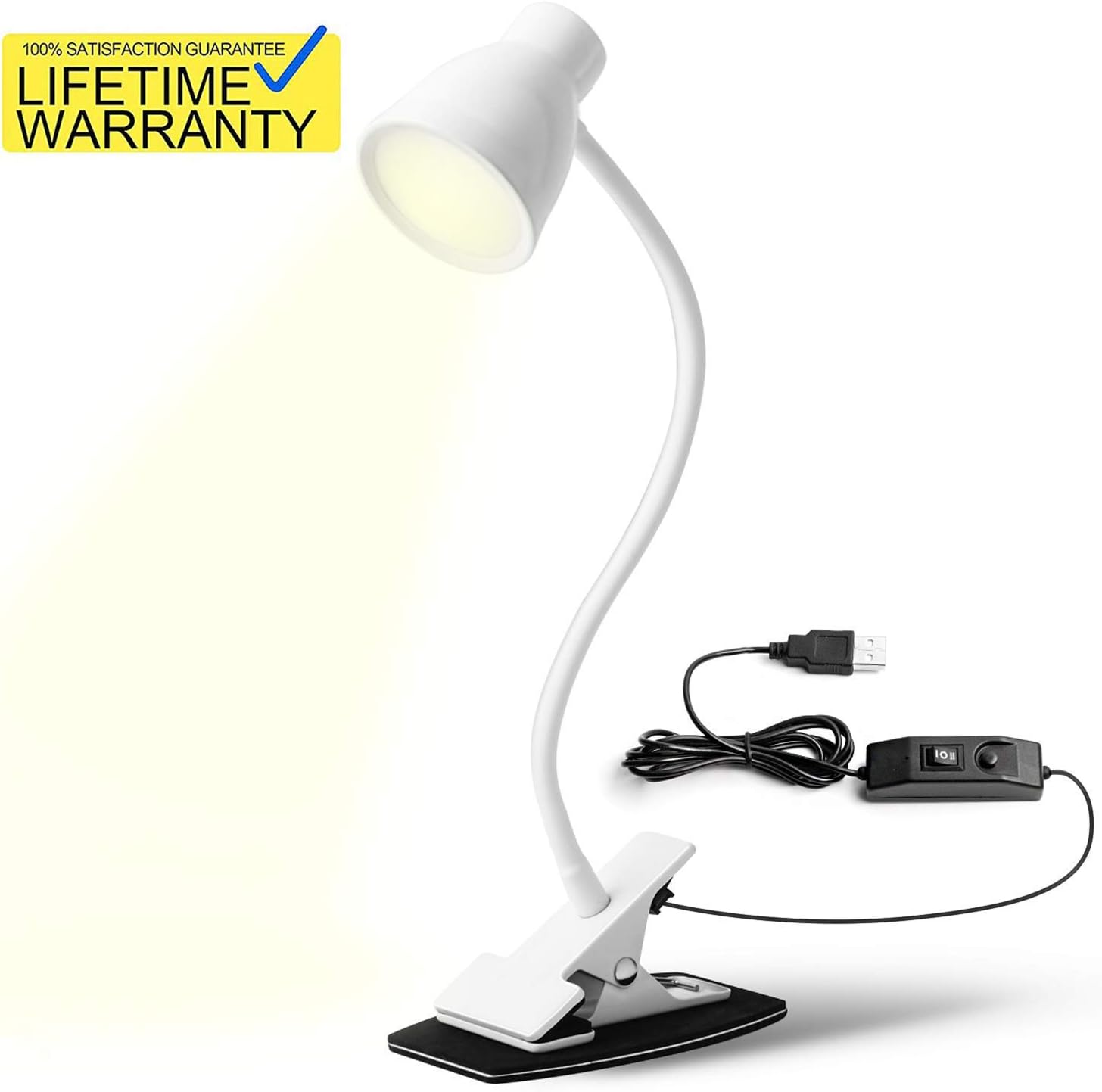 Best reading lights for bed headboard under $20