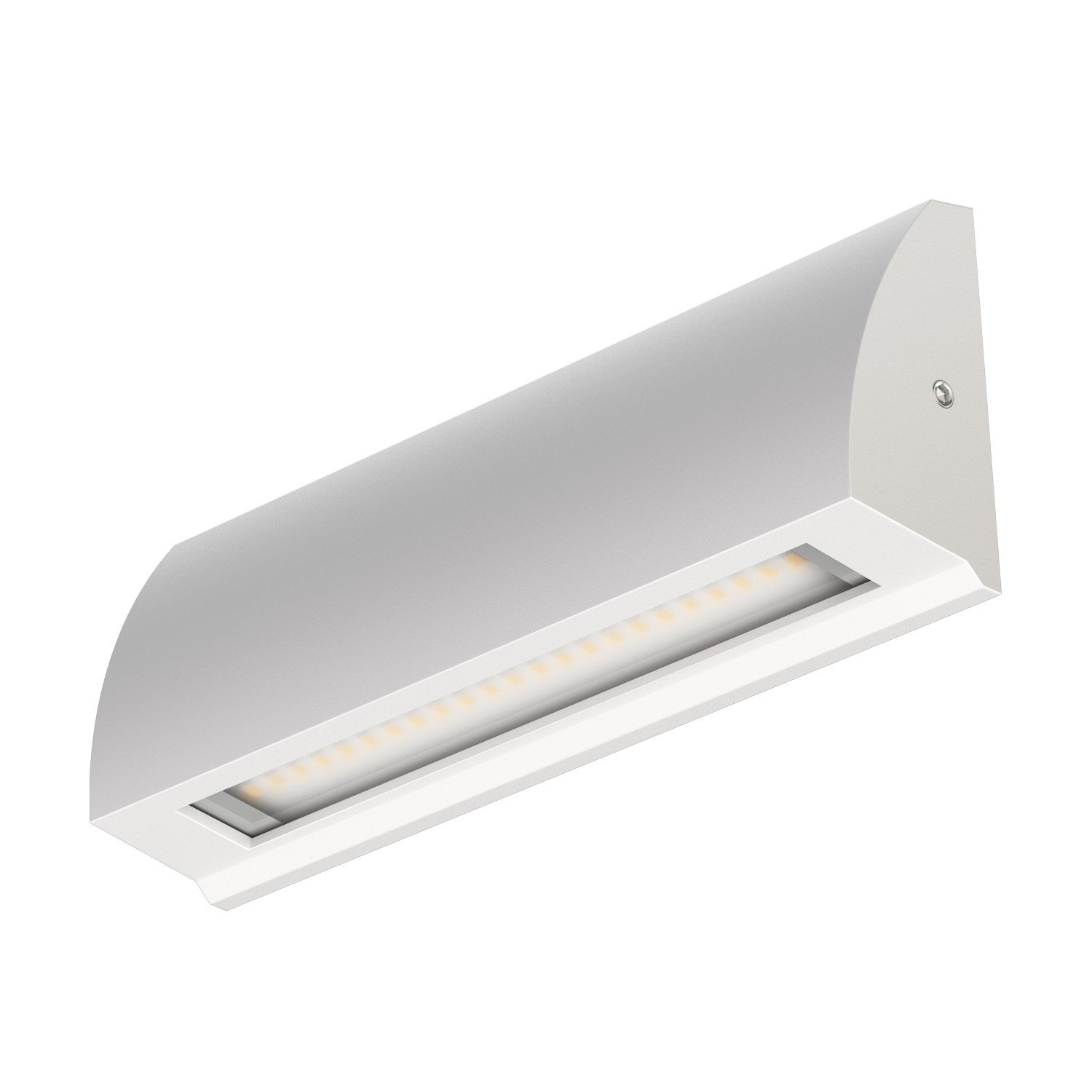 ledscom.de LED wall Light/Staircase Light SEGIN for Outdoors, IP54, Flat, Downlight matt, Angular, 6.2 W, 566lm, Warm White โ image 1