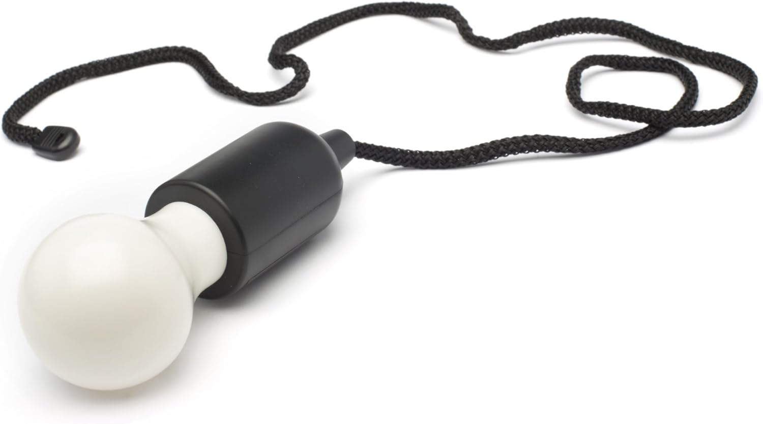 Light On A Rope White Bulb Black Rope Amazon Co Uk Toys Games