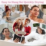 Sharharge Luxury Bath Pillow 4D Neck Back Support Non-Slip Suction Cups Dark view 8