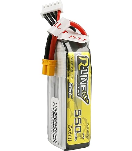 Amazon.com: TATTU R-Line 22.2V 5100mah 6S 95C FPV Lipo Battery