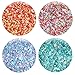 Mixed Glitter 20 Piece Kit – Includes Solvent Resistant Dust, Powder, Hexagon, Holographic, Matte Glitters - Great for Nail Art Polish, Gels, Art and Crafts, Paints & Acrylics Supplies - 1/4 OZ Jars