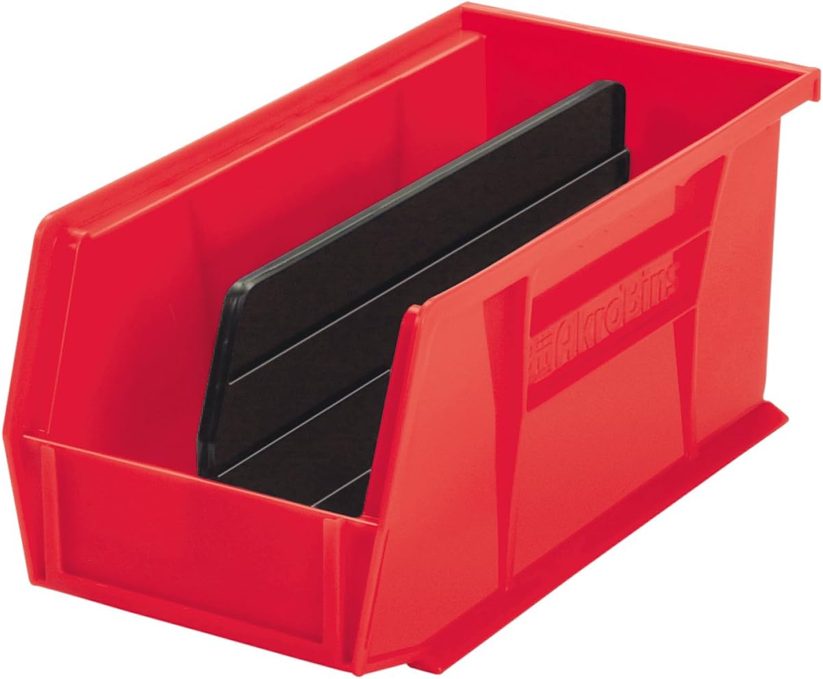 Akro-Mils 40270 Lengthwise Divider for 30270 AkroBin, Package of 6, Black - Image 3