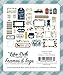 Echo Park Paper Company A Dog'S Tail Frames & Tags Paper Die Cut, Multicolor