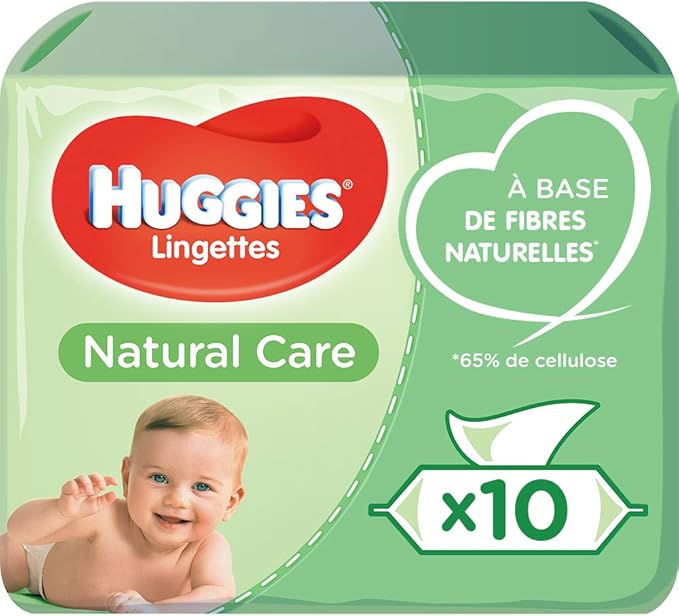 Huggies Lingettes Bebe Pour Tout Le Corps A L Aloe Vera Natural Care 10x56 Lingettes Amazon Fr Hygiasne Et Soins Du Corps