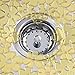 InterDesign Blumz Kitchen Sink Protector Mat, Yellow