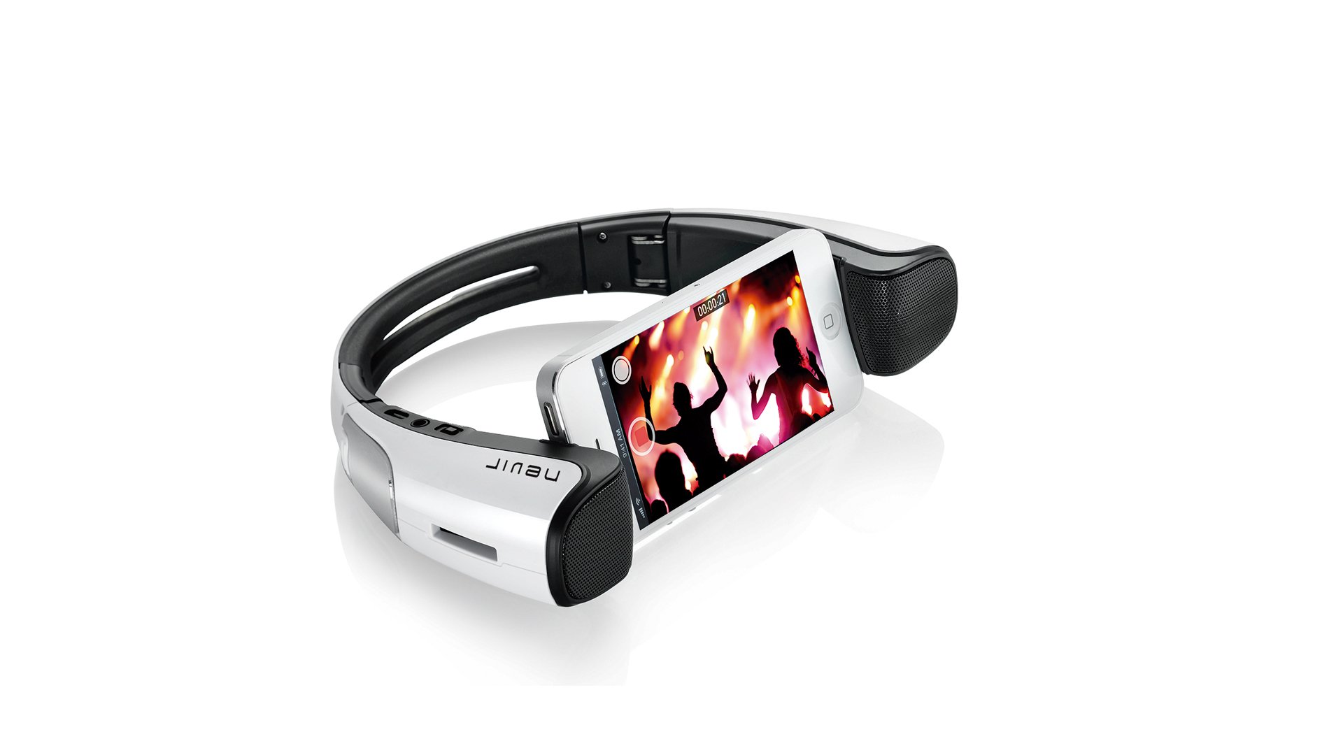 NEVIR NVR 825 Ssbs BL Bluetooth Wireless Speaker with Support for Smartphone White