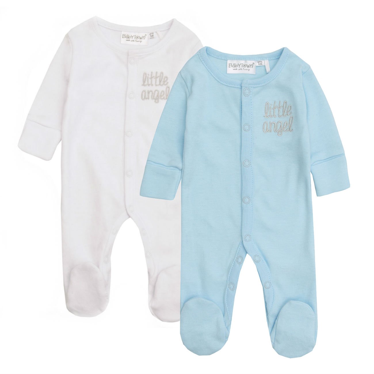 baby grows with scratch mitts
