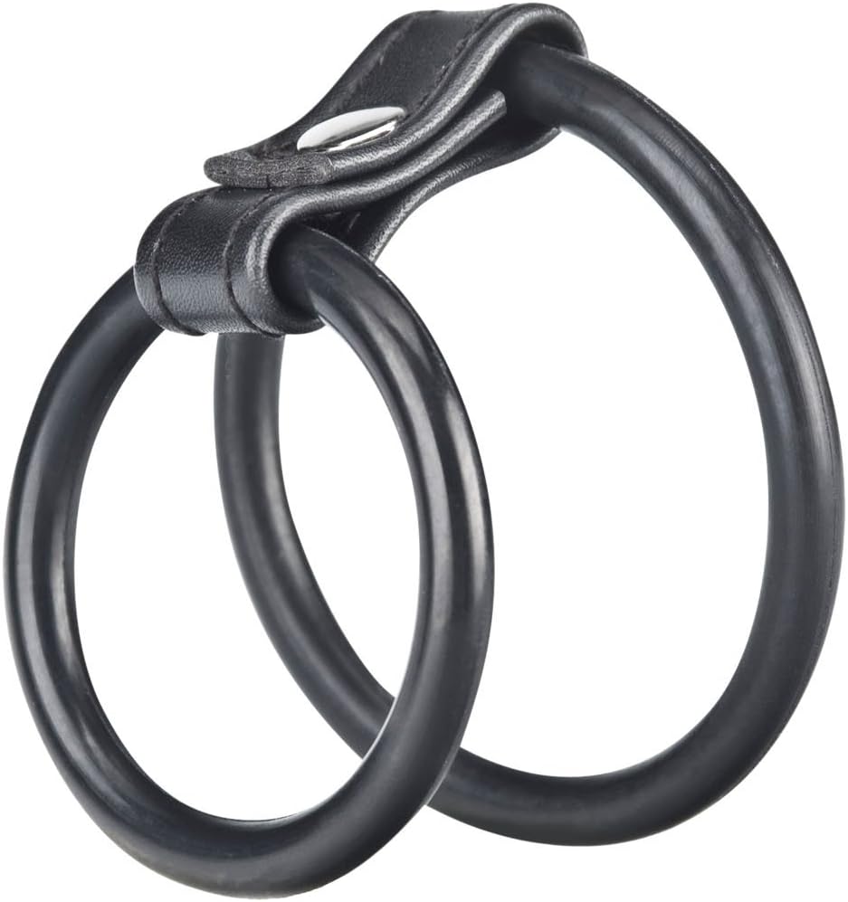 Blue Line Cock and Ball Ring Black 13.5 cm - Image 3