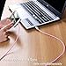 Eversame 3-Pack 6ft/1.8M High-Speed Nylon Braided USB2.0 A Male to Micro B Cable with Aluminum Shell and Gold-Plated Connectors for Samsung, LG, HTC and Other Tablet Smartphone-Pink