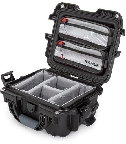 Amazon.com : NANUK 905 Pro Waterproof Hard Case with 2-Pocket Lid