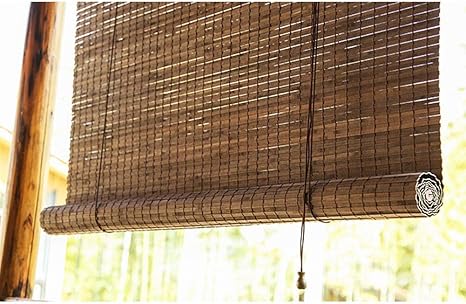 cortinas enrollables de bambu