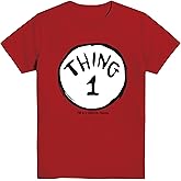 Dr. Seuss Thing 1 2 One Two Cat in The Hat Mens Adult T-Shirt