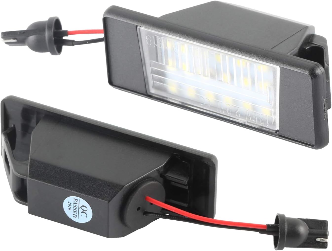 Feux Plaque Immatriculation LED Pour Audi - 18 LED SMD - Compatible Canbus - Plug & Play